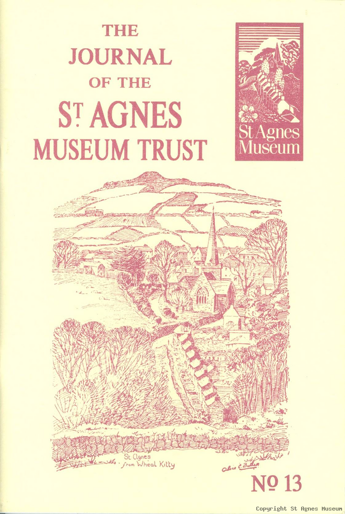 St Agnes Museum Trust Journal 13 product photo